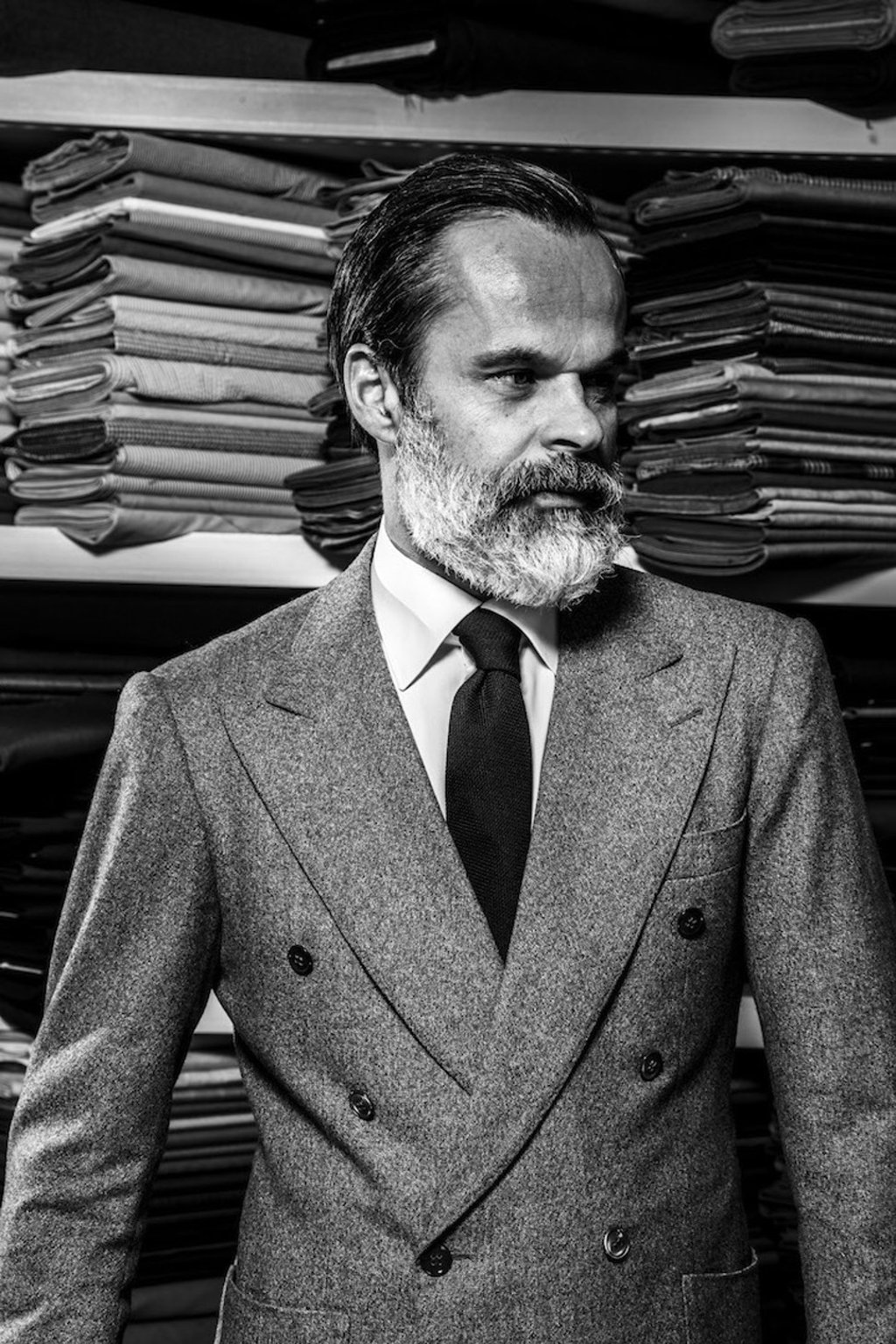 Famous Parisian tailor Lorenzo Cifonelli. Photo: Paris Gentlemen Famous Parisian tailor Lorenzo Cifonelli. Photo: Paris Gentlemen