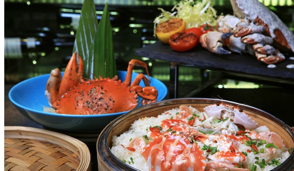 Yamm at The Mira Hong Kong - crab buffet