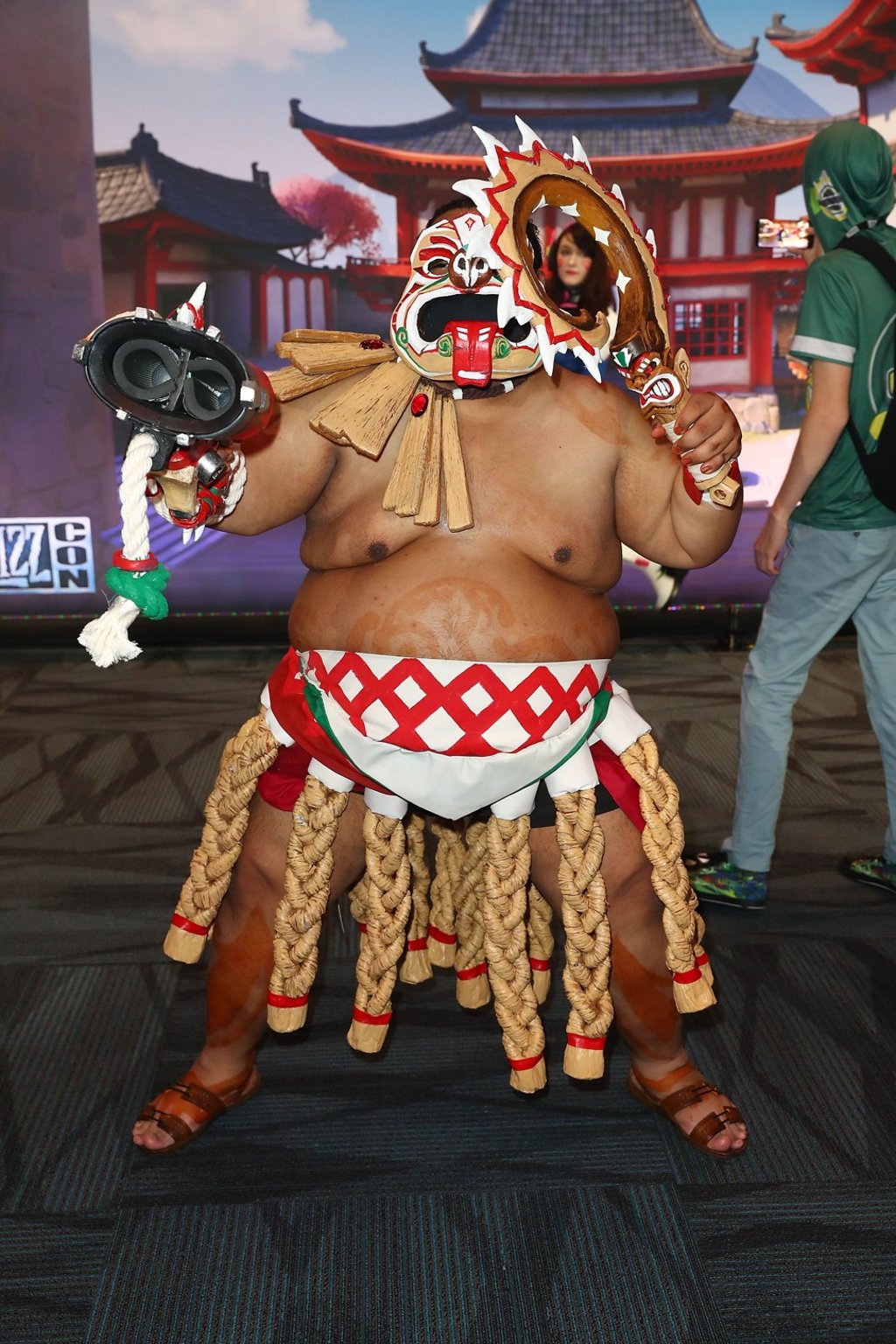 A cosplayer at BlizzCon 2017. Photo: AFP