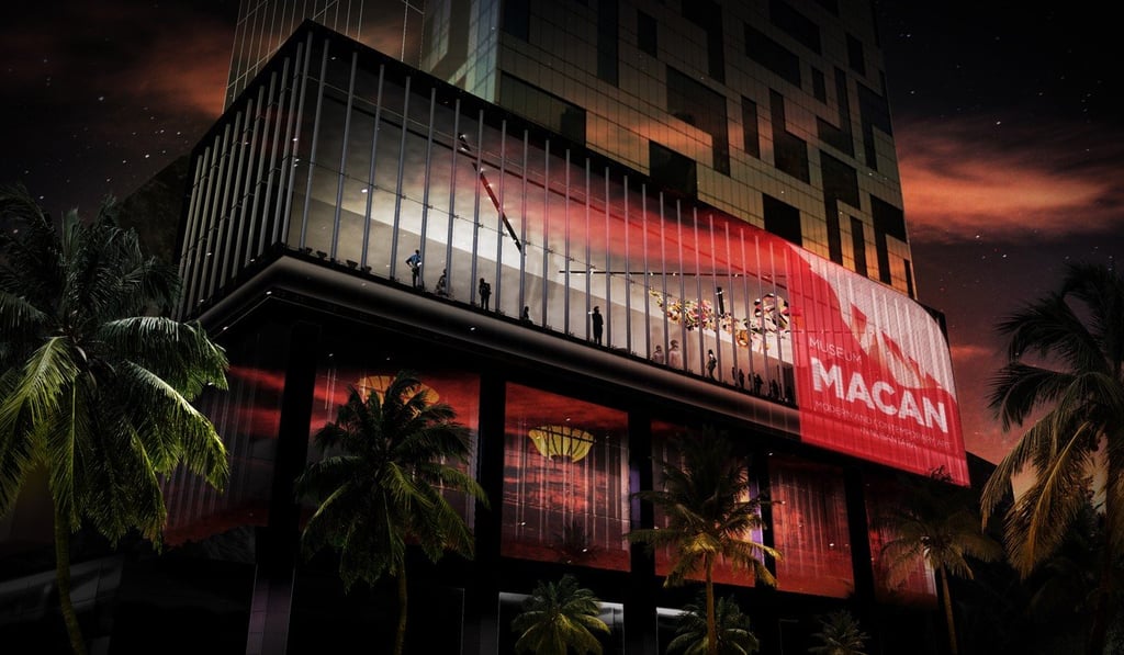 An artist’s impression of Museum Macan.