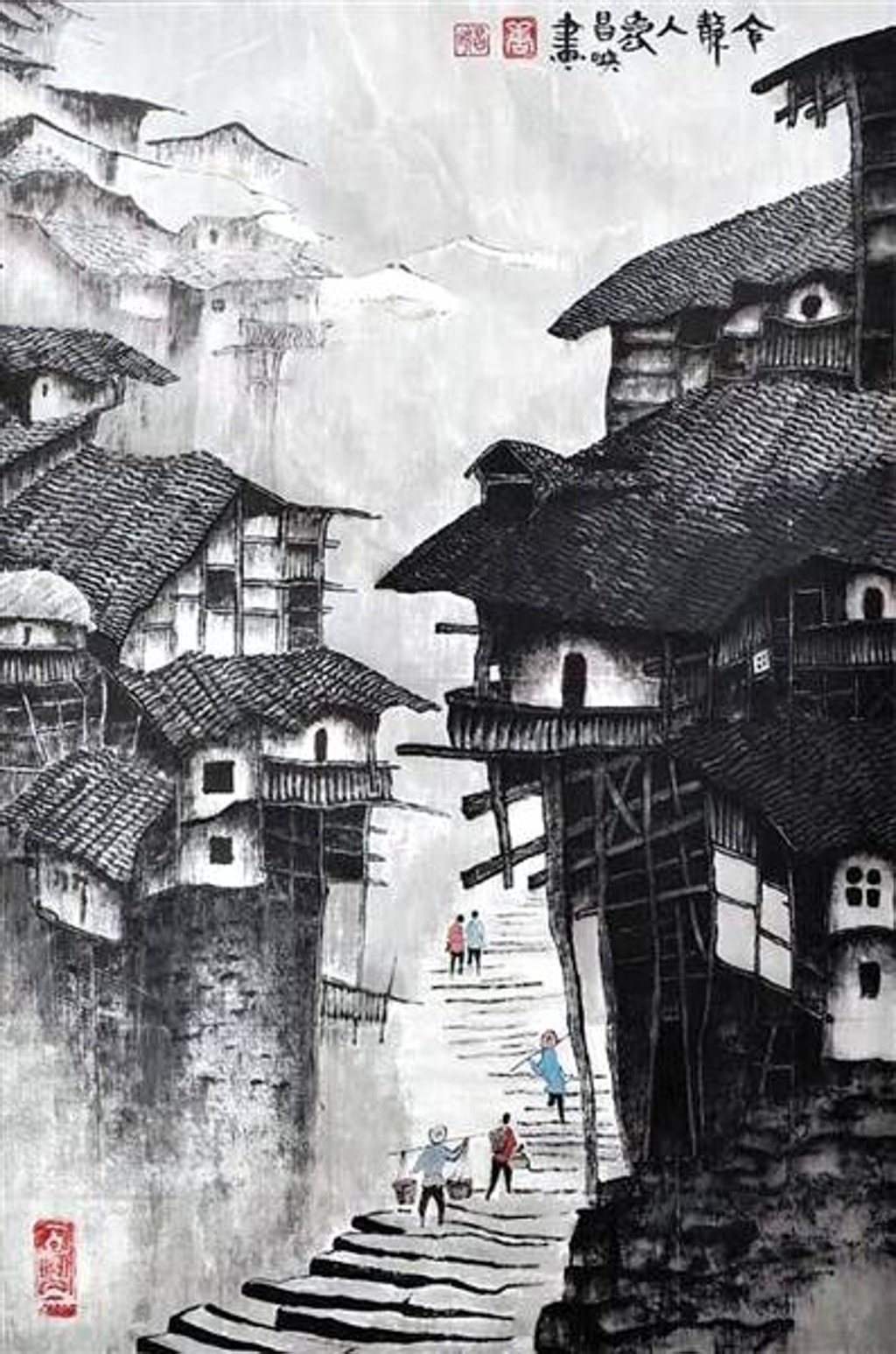 One of Tang’s drawings. Photo: News.china.com