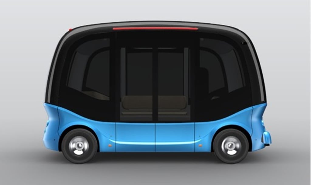 Baidu and King Long are developing a self-driving bus. Photo: SCMP