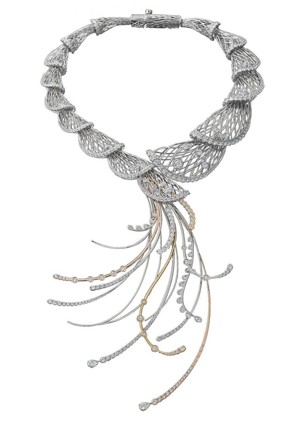 Kuwayama platinum necklace. Kuwayama platinum necklace.