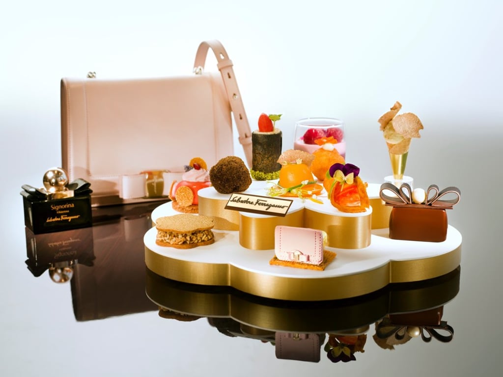 Salvatore Ferragamo x Tosca afternoon tea.