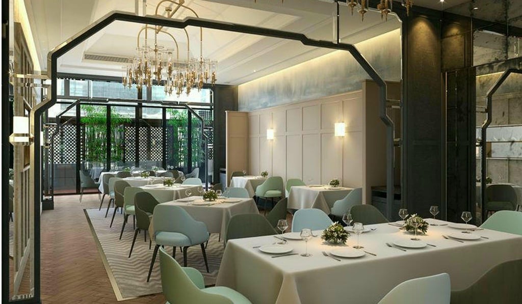 La Saison by Jacques Barnachon, in Tsim Sha Tsui, was designed by Jamieson. Picture: courtesy of La Saison by Jacques Barnachon La Saison by Jacques Barnachon, in Tsim Sha Tsui, was designed by Jamieson. Picture: courtesy of La Saison by Jacques Barnachon