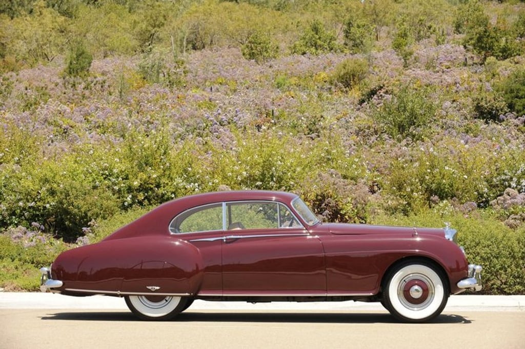 A typical Bentley R type Continental, such as this one from 1954, costs in the high six figures. Other Bentley models from more recent years cost far less. Photo: Heritage Images