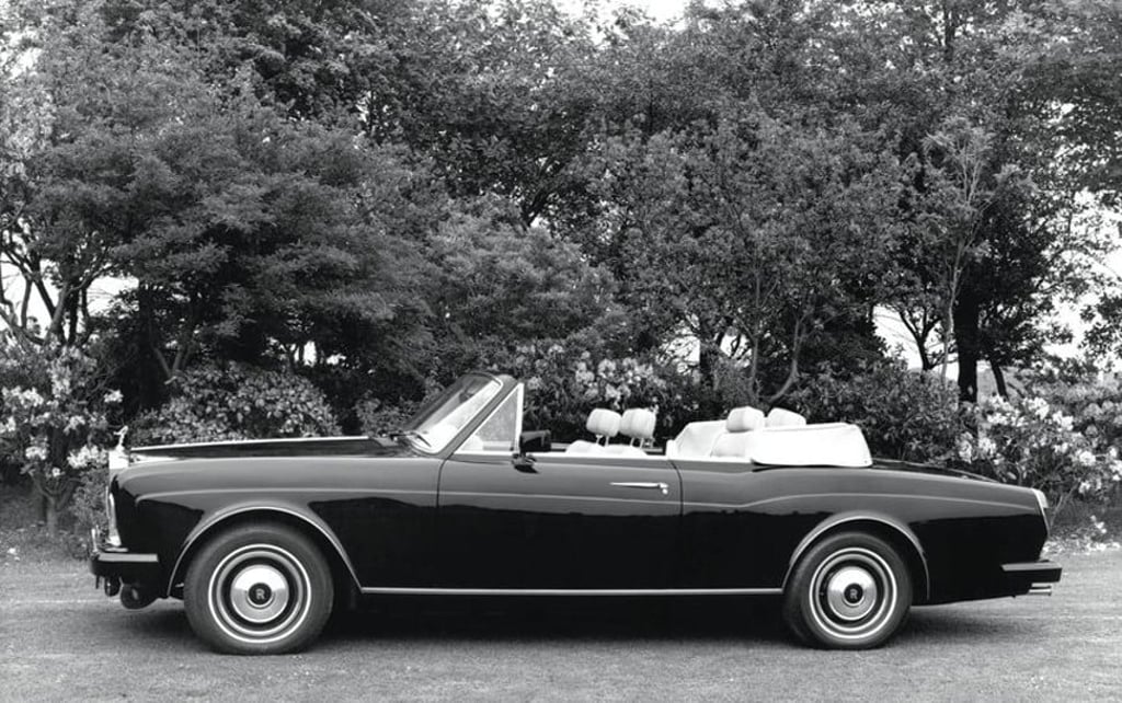 The Rolls-Royce Corniche convertible. Photo: Rolls-Royce