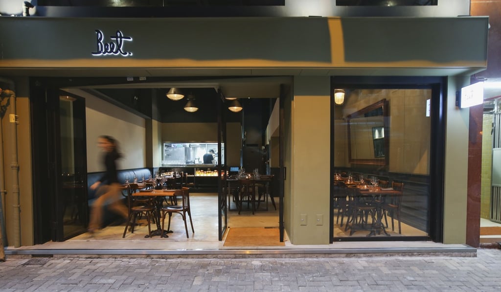 Exterior of Beet in Central. Photo: David Wong