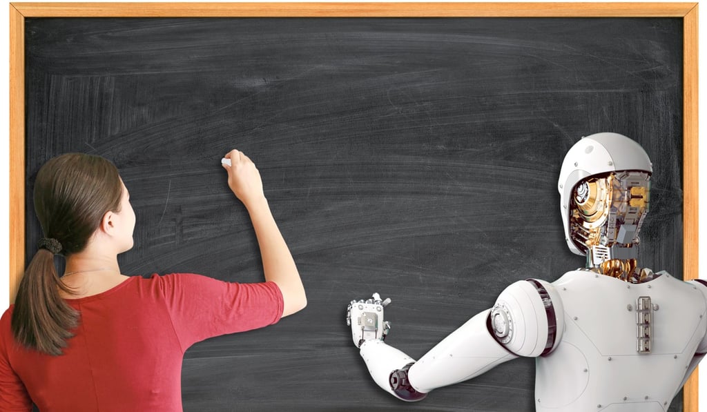 China has made artificial intelligence-enabled education a national strategy. SCMP Graphics