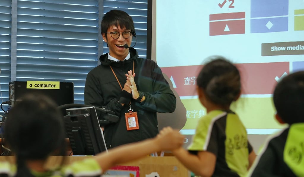 Teaching fellow Raymond Yang says many permanent teachers lack sufficient time to do what they must. Photo: Nora Tam