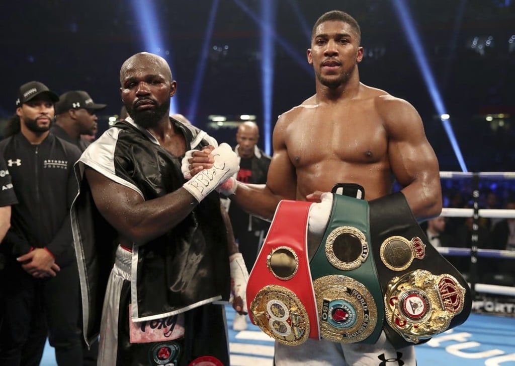 Anthony Joshua defeated Carlos Takam in his last bout. Photo: AP