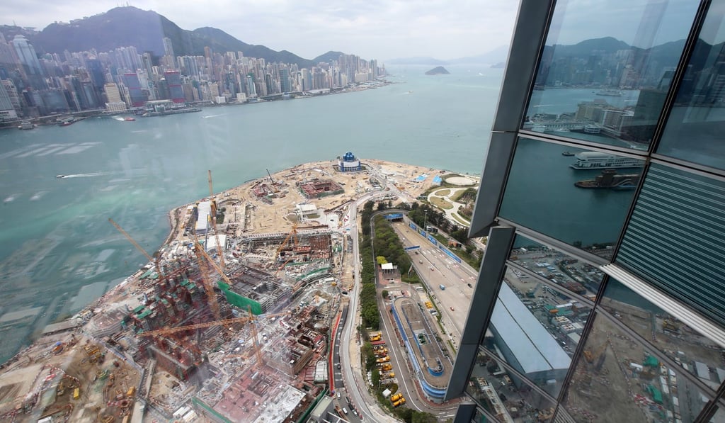 A view of the Western Harbour Tunnel crossing, as seen from the ICC Tower. We need to increase tolls at the overused tunnels and lower them at the one with spare capacity. Photo: David Wong