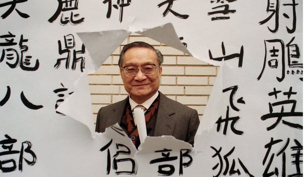 Louis Cha in 1994. Photo: SCMP Pictures