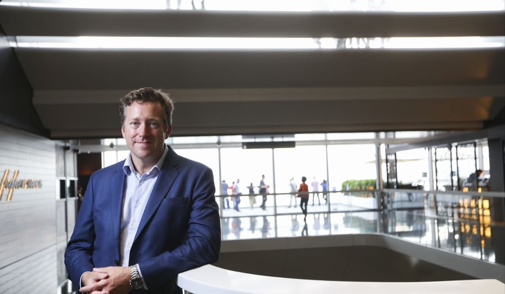 Architect Luke Fox of Foster and Partners, which designed the Ocean Terminal extension. Photo: Xiaomei Chen