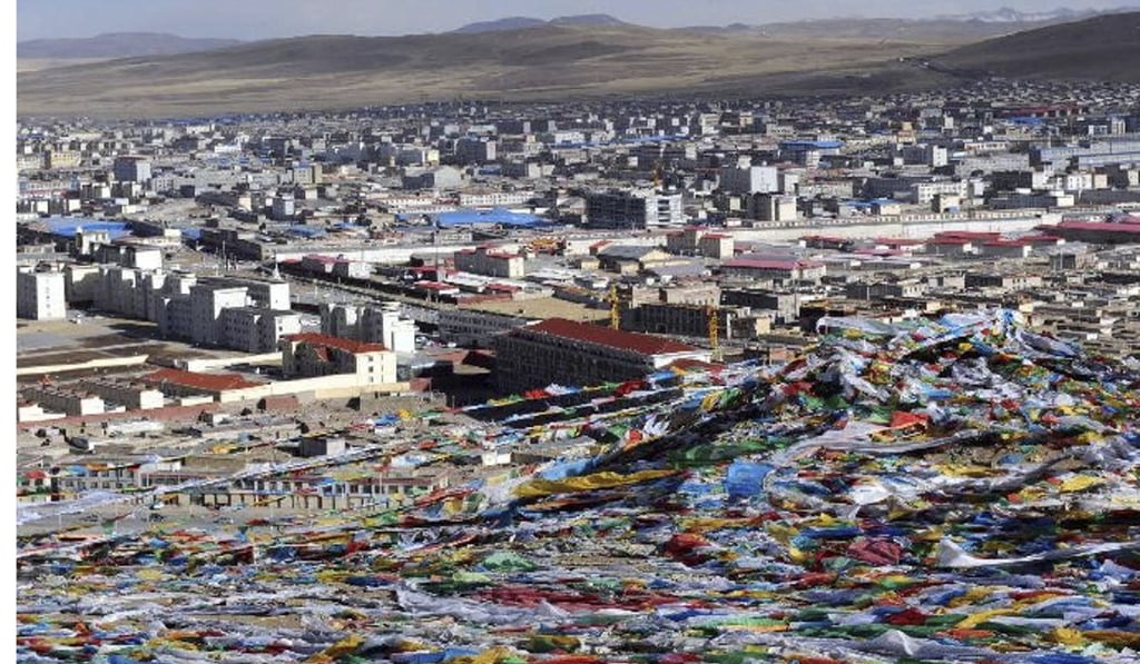 Nagqu, the former capital of the Zhangzhung kingdom, has the dubious distinction of being the only Chinese city without a tree. Photo: Handout