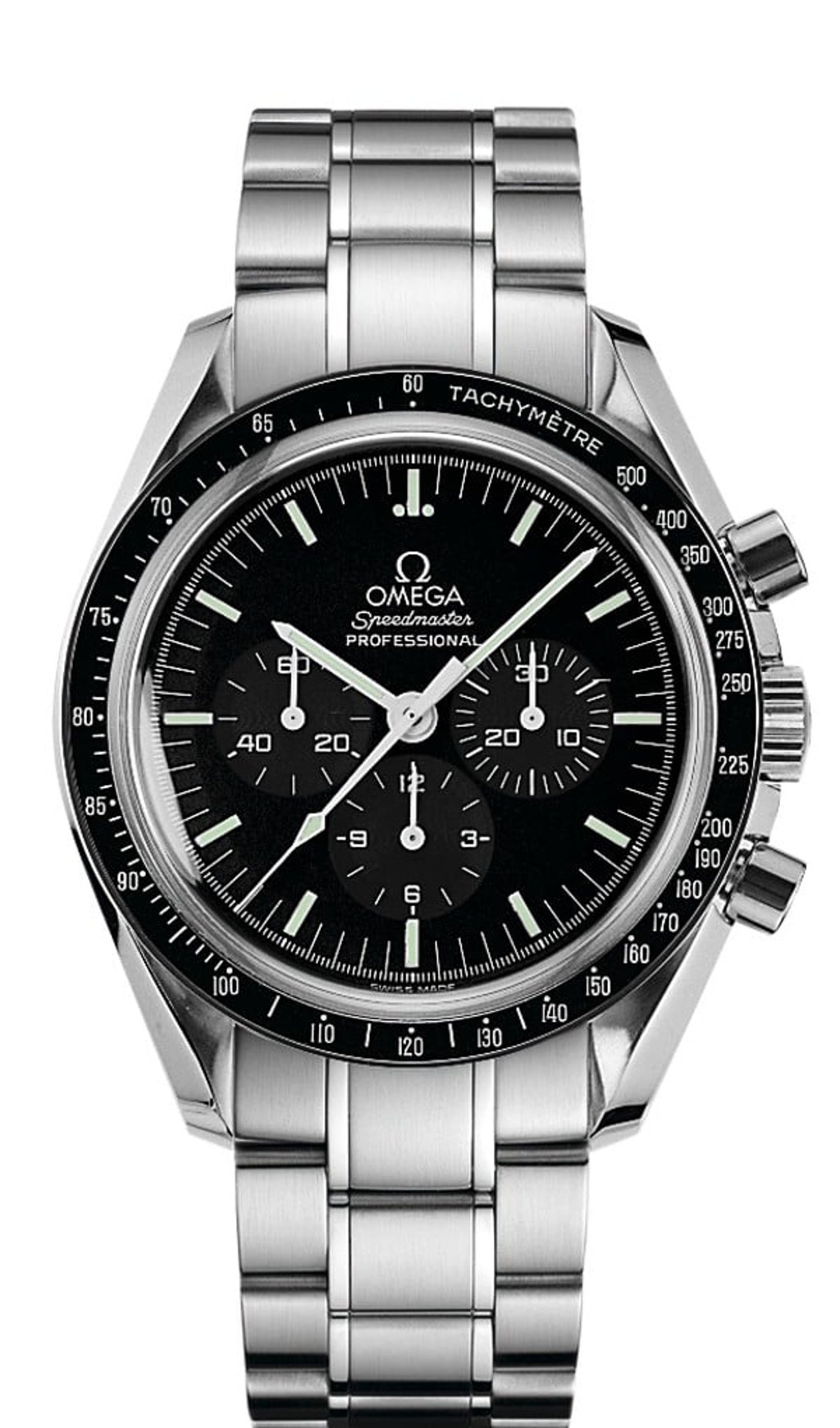 Omega Speedmaster. ‘This is the watch that is closest to me,’ says Bisagni. ‘For me [it] represents endurance and perseverance to keep going when the goings gets tough.’