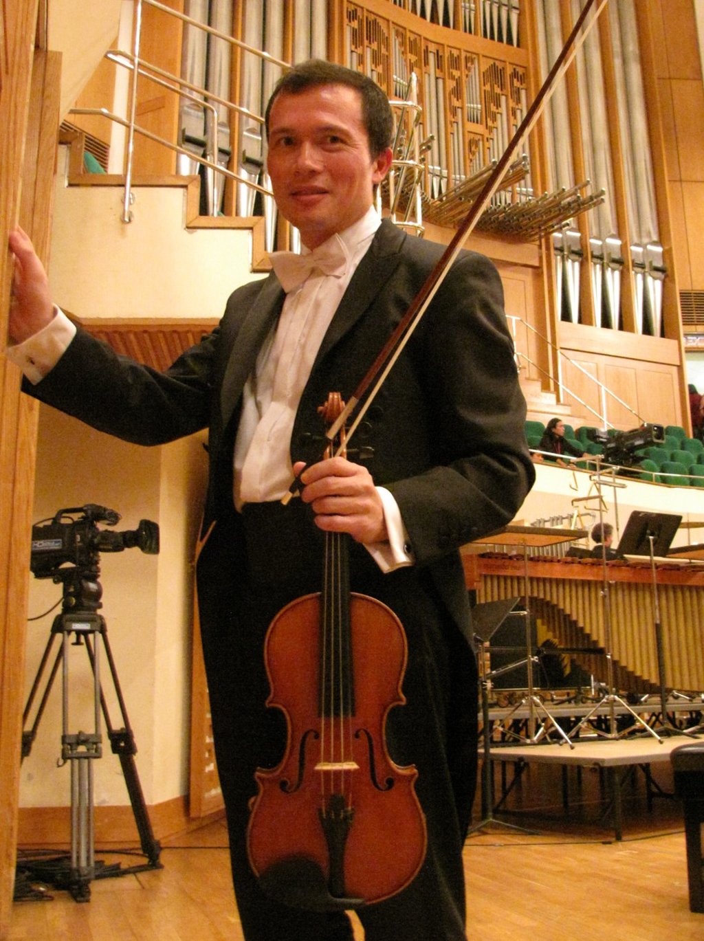 Stanley Dodds, a violinist with the Berlin Philharmonic Orchestra since 1994, is the first member of the legendary orchestra with Chinese ancestry. He has a Chinese middle name, “Chia-ming”, as his mother is a Guangzhou native. Photo: Handout