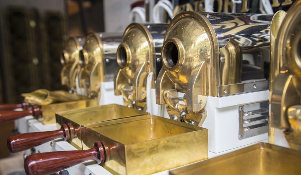 Sensory Zero’s in-house coffee roasting machines.