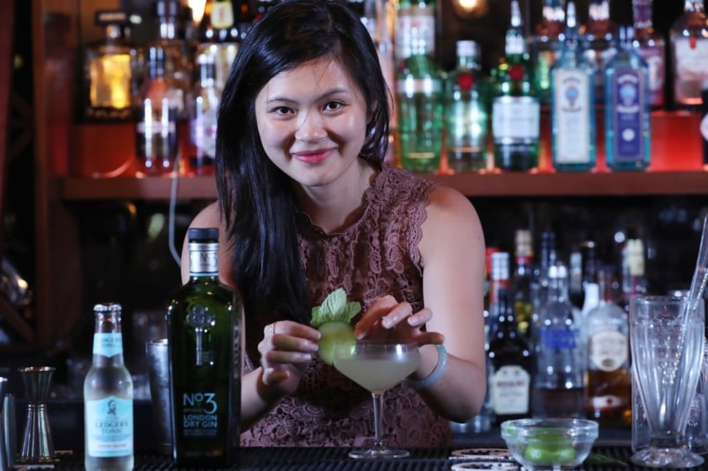 Nisha Xu, director of G&T bar. Photo: SCMP / Edward Wong