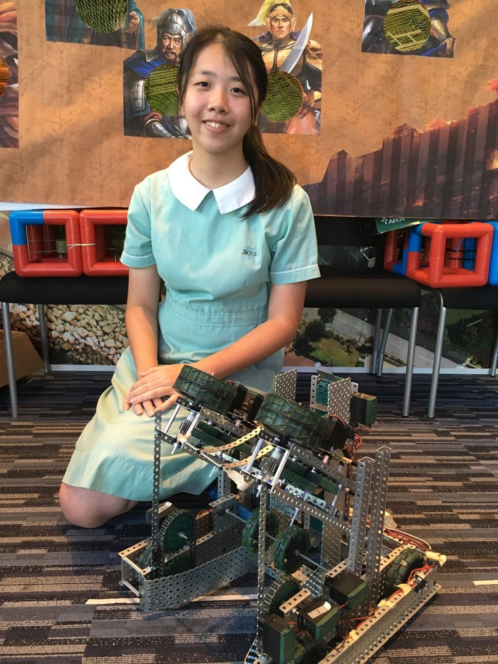 Amy Kwok from Ling Liang Church M H Lau Secondary School Amy Kwok from Ling Liang Church M H Lau Secondary School