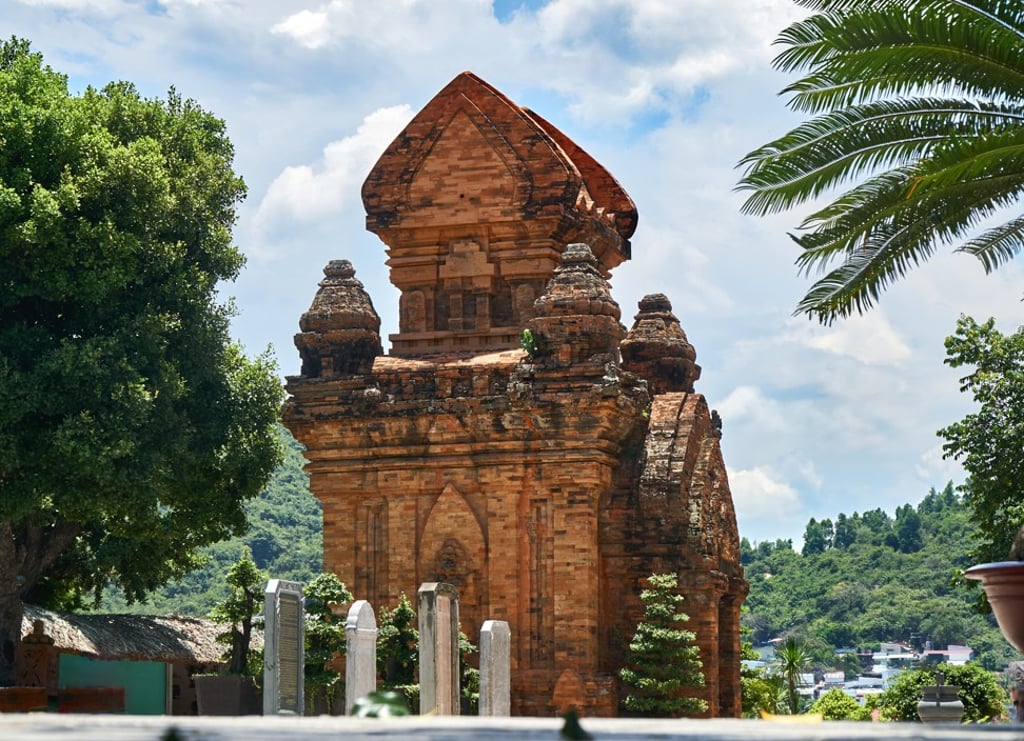 Po Nagar Cham towers in Nha Trang was built by the Cham people who once ruled the central plain of Vietnam.