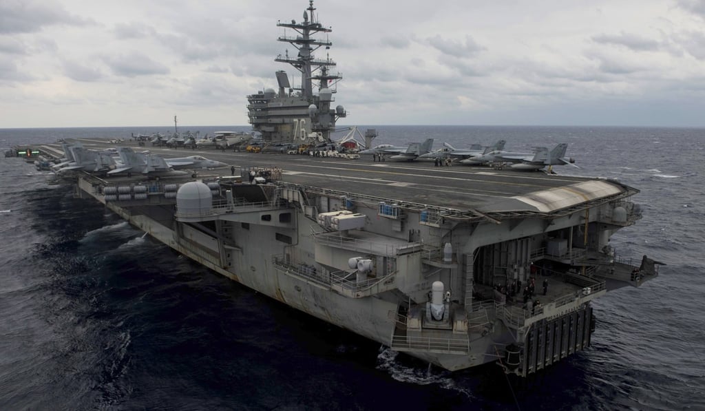 The USS Ronald Reagan. Photo: EPA