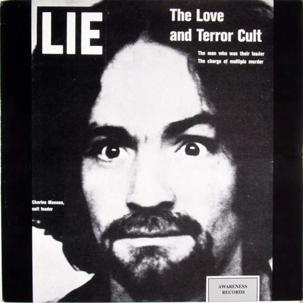 Cover of Lie: The Love and Terror Cult. Cover of Lie: The Love and Terror Cult.