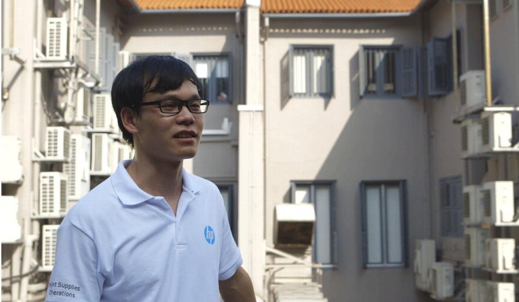 Zhang Haitao came to Singapore when he was just 22.