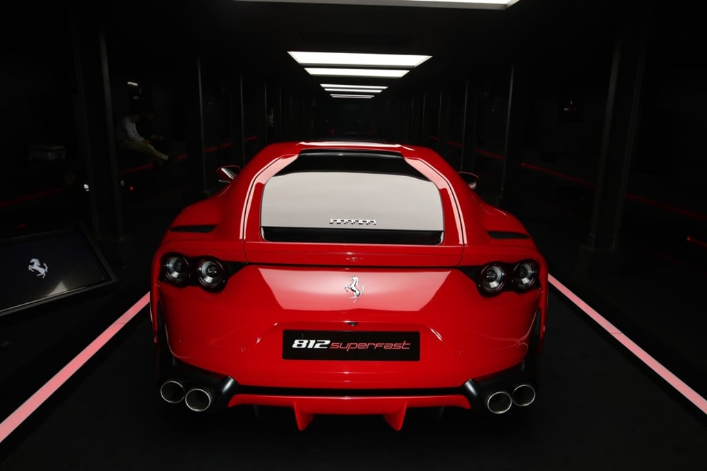 The maximum speed of the 812 Superfast is 340km/hour.