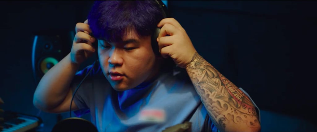 The film looks at how the song was created in the studio. Photo: Beats The film looks at how the song was created in the studio. Photo: Beats