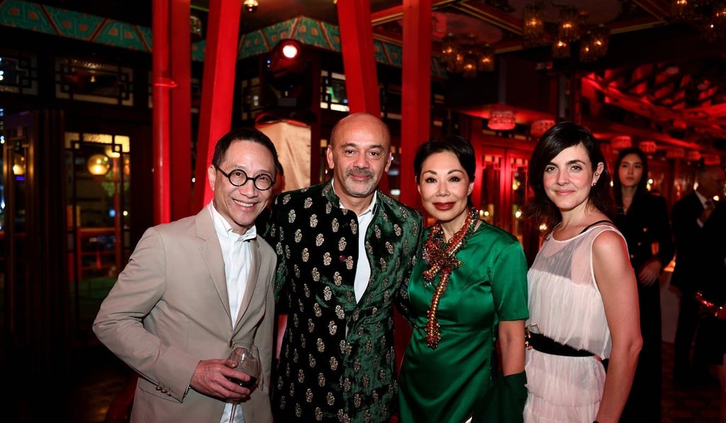 Alan Chan, Christian Louboutin, Bonnae Gokson and Mariana Velasquez.