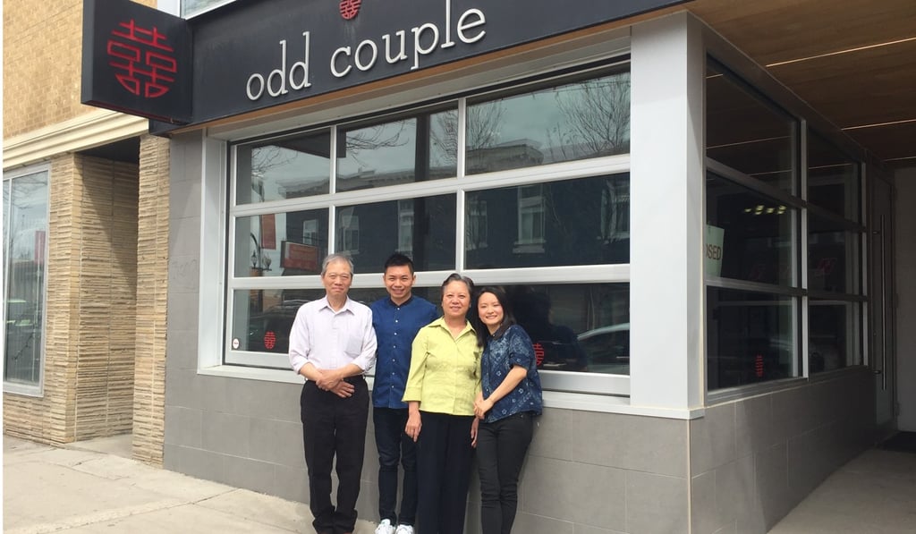 The Yuen family, from Hong Kong, run the Odd Couple restaurant in Saskatchewan.