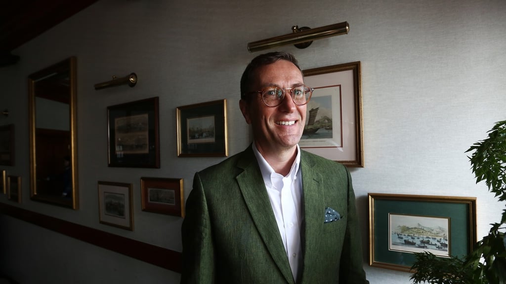 Robert de Haer of G4S in Causeway Bay. Photo: SCMP / Jonathan Wong