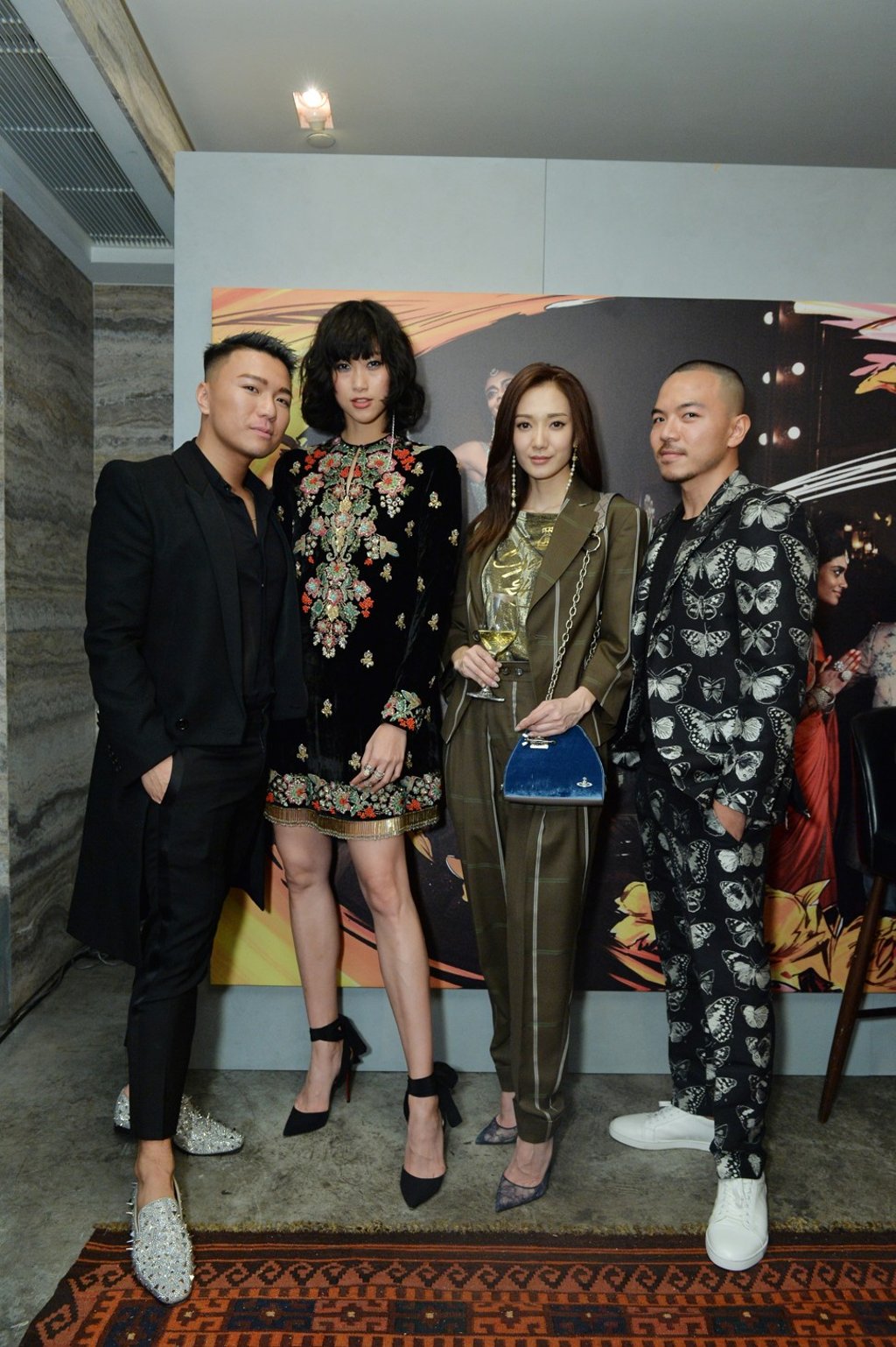 Marco Chan, Angie Ng, Grace Wong and Bell Kwan.