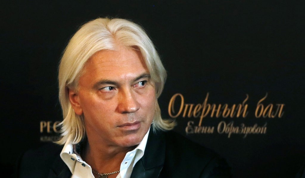 Russian baritone opera singer Dmitri Hvorostovsky attends a press conference in Moscow in 2014. Photo: EPA