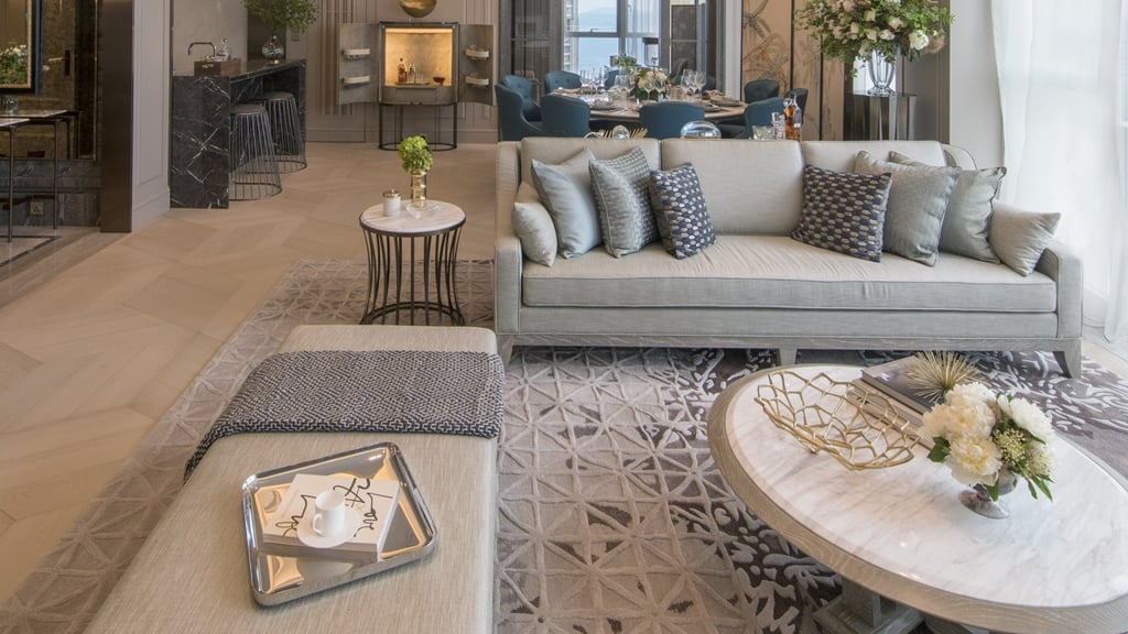 The Morgan Suite’s spacious dining/living room, by Phoenix Properties
