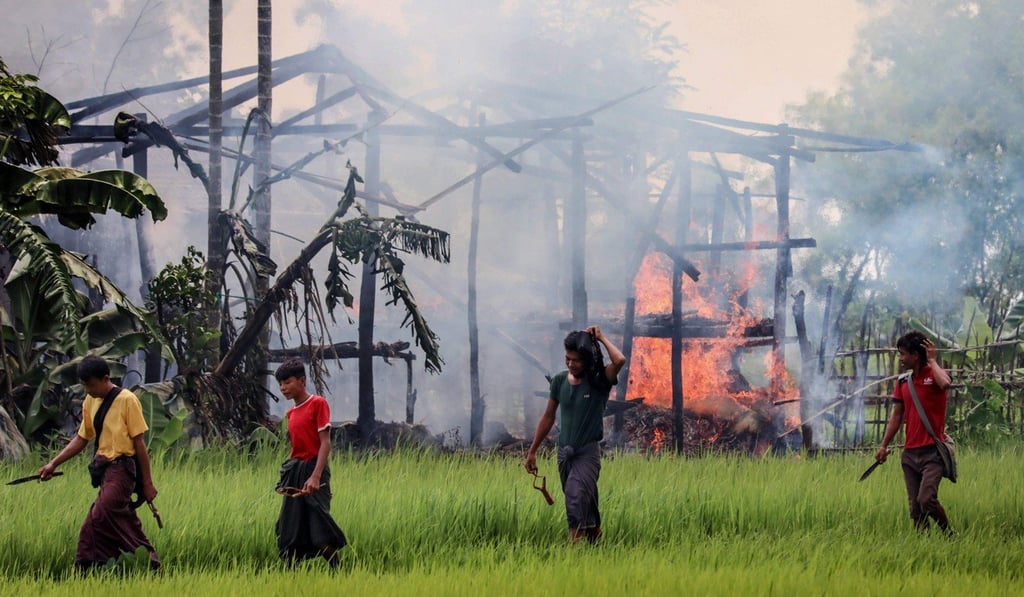It is unclear whether Rohingya would want to return to Myanmar’s Rakhine state after the violence there. Photo: AFP