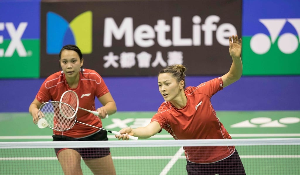 Gronya Somerville (right) and partner, Setyana Mapasa at the Hong Kong Open. Gronya Somerville (right) and partner, Setyana Mapasa at the Hong Kong Open.