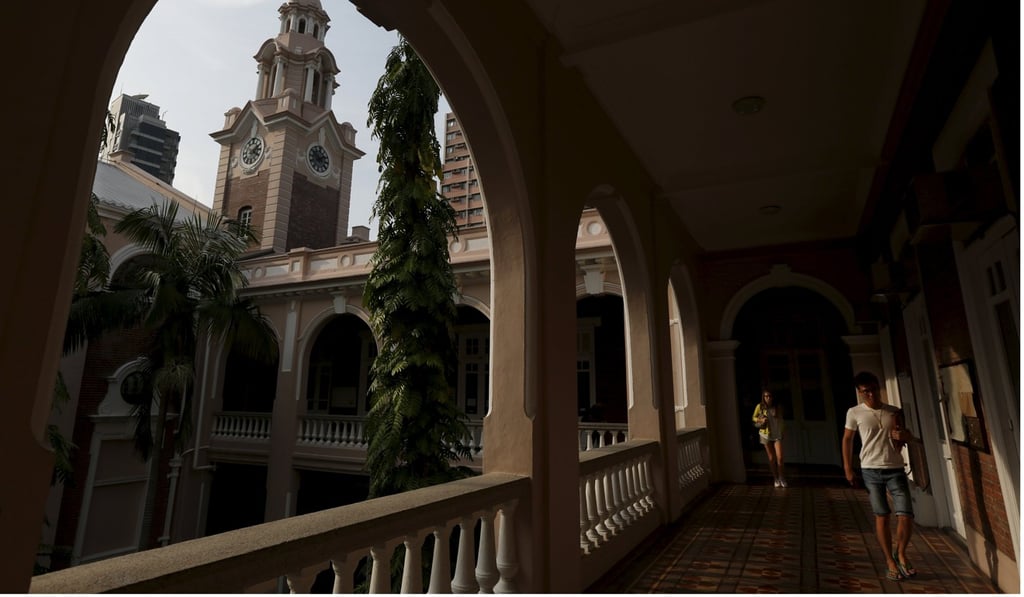 A video clip that went viral this year showed several University of Hong Kong students bullying another. Photo: Reuters