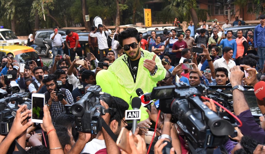 Ranveer Singh’s popularity has done little to quell protests against his upcoming film Padmavati. Photo: AFP Ranveer Singh’s popularity has done little to quell protests against his upcoming film Padmavati. Photo: AFP