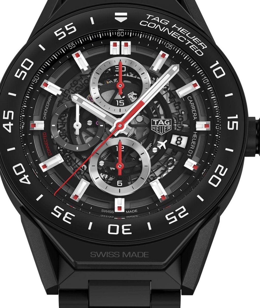 The TAG Heuer Connected Modular 45 Smartwatch. Photo: TAG Heuer