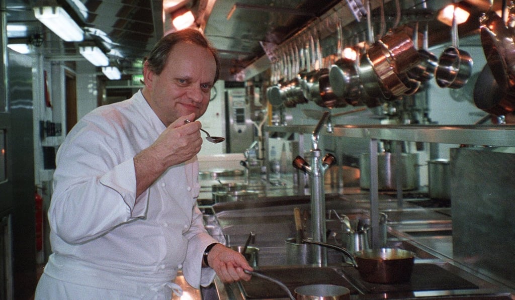 Joel Robuchon, at Robuchon a Galera (now Robuchon au Dôme), at Hotel Lisboa, in Macau, in 2001. Picture: SCMP