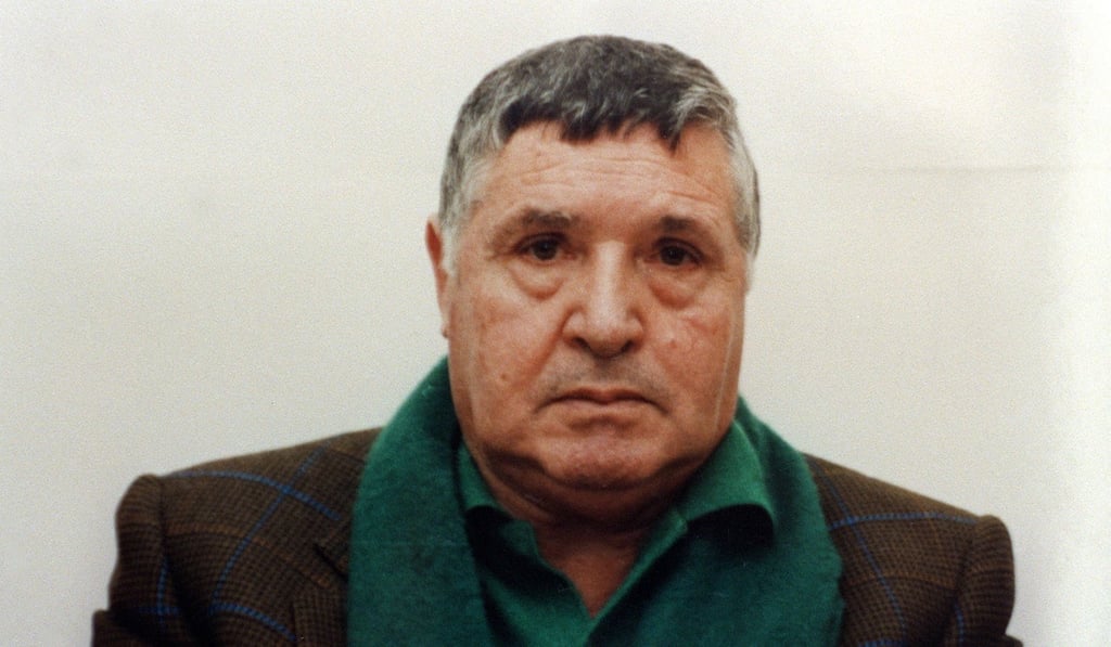 An undated portrait of Sicilian mafia boss Salvatore Toto Riina, who died at the age of 87 on November 17 in a prison in Parma. Photo: EPA