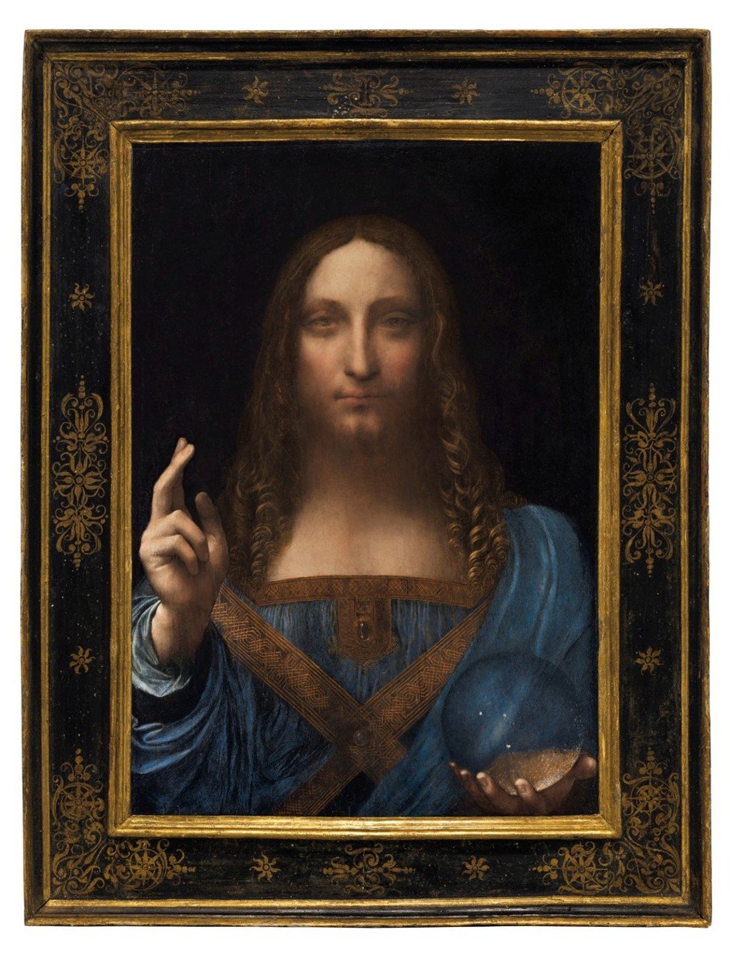 ‘Salvator Mundi’ an ethereal portrait of Jesus Christ. Photo: REUTERS