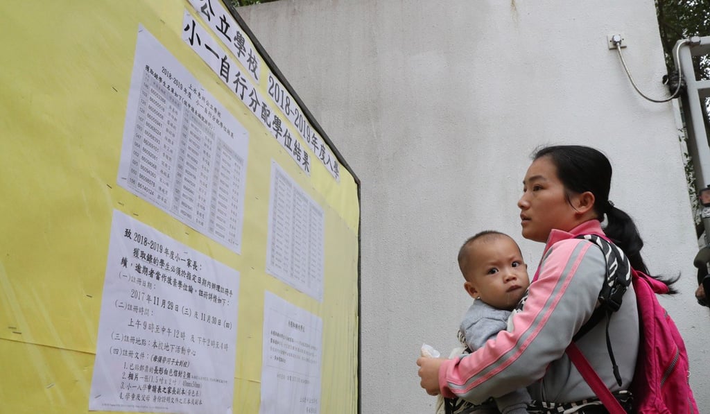 The number of applicants for Wai Chow Public School in Sheung Shui fell to 183 from 222 last year. Photo: K. Y. Cheng