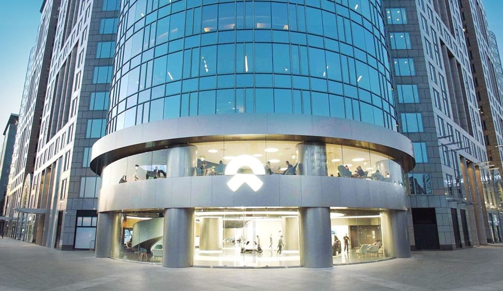 NIO showroom in Beijing. Photo: SCMP/Handout