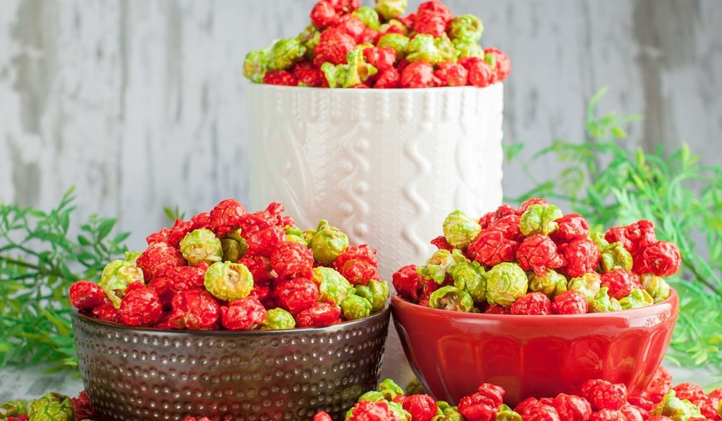 Pacific Place’s Christmas Spectacular sees Sweet World selling flavoured New York Christmas popcorn