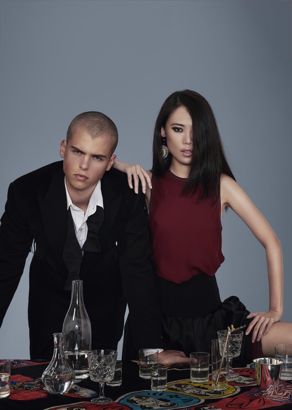 On her: Dress: Theory, HKD $3,900 Skirt: Giorgio Armani, price upon request 2532 7700 Shoes: Dior, HKD $9,500 Earrings: Giorgio Armani, HKD $14,500 On him: Jacket: Ralph Lauren, HKD $ Bowtie: Ralph Lauren, HKD $ Shirt: Ralph Lauren, HKD $ Bowtie: Bottega Veneta, price upon request 2973 0882