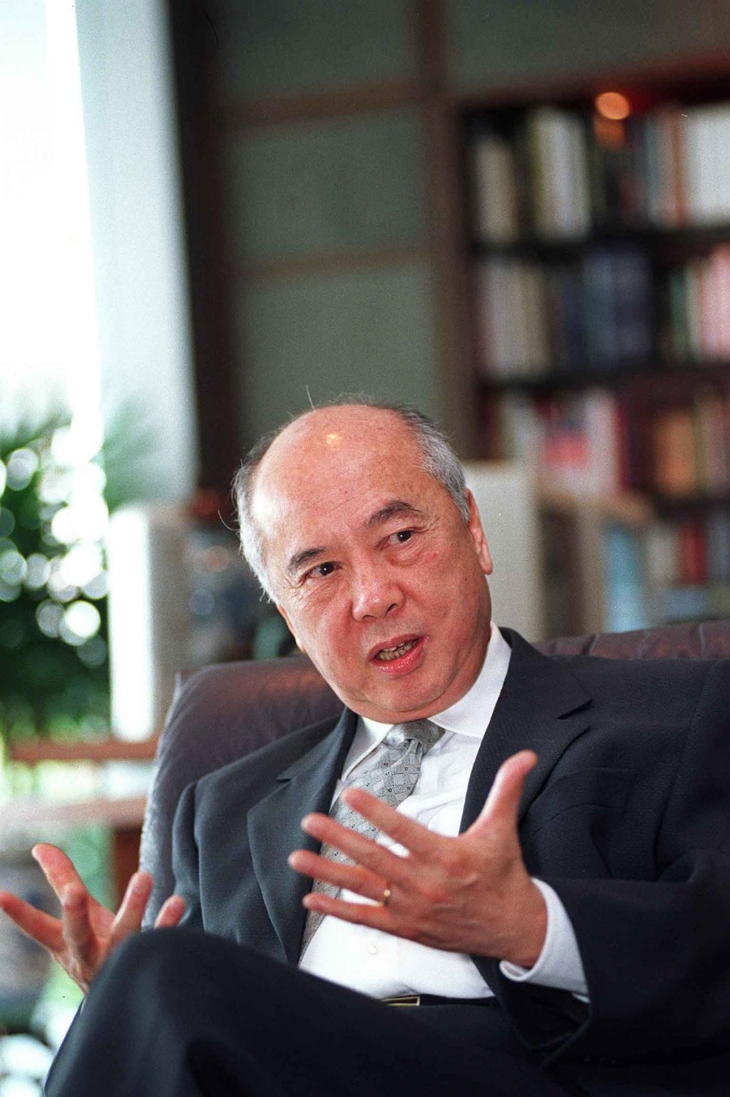 Wee Cho Yaw, chairman emeritus of Singapore's United Overseas Bank, one of the flagship institutions representing the economic influence of overseas Chinese in Southeast Asia. File photo