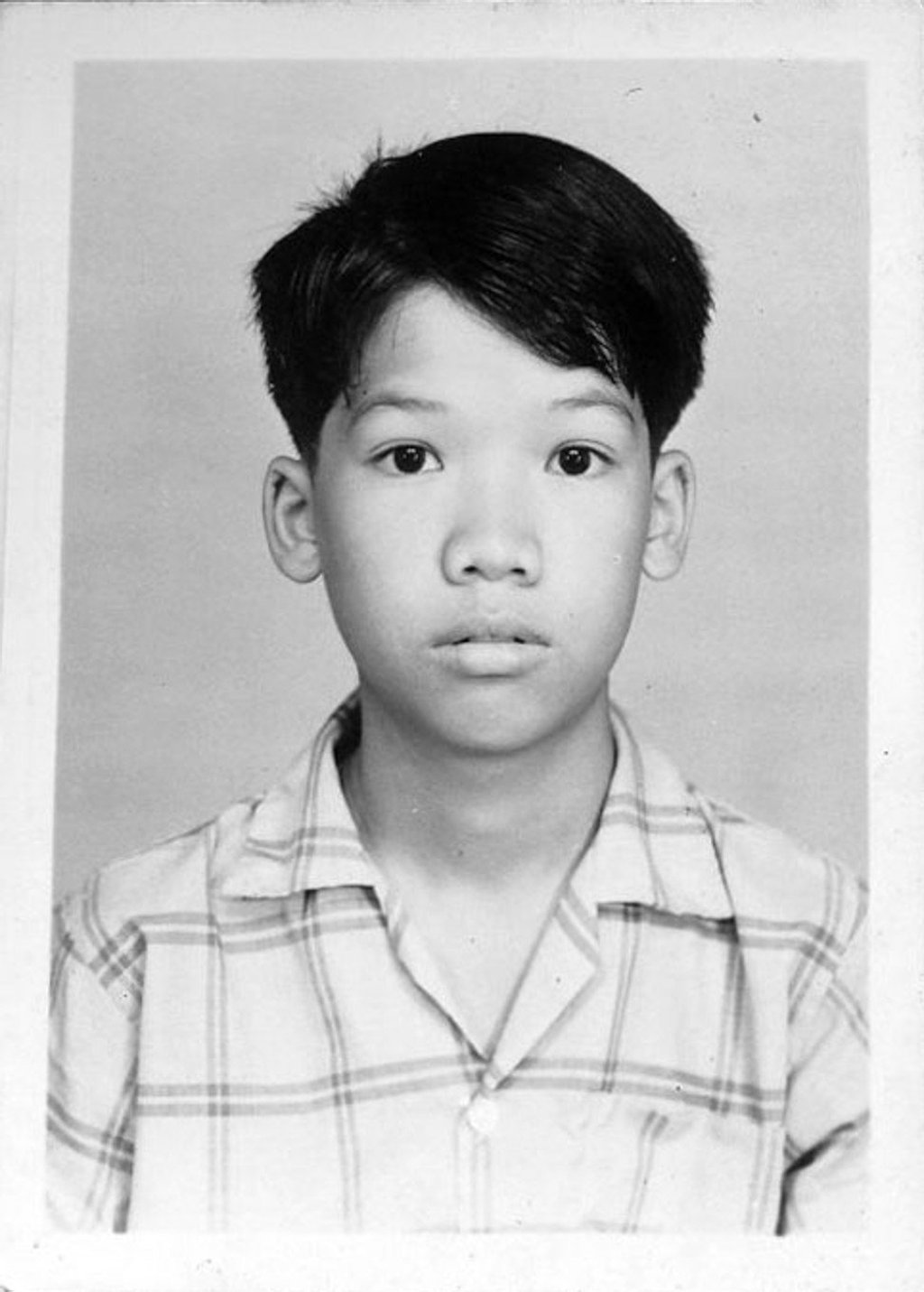 Wong aged 10.